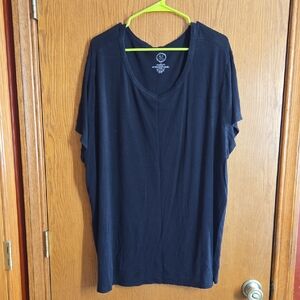 Maurices Black Oversized Short Sleeve T-Shirt